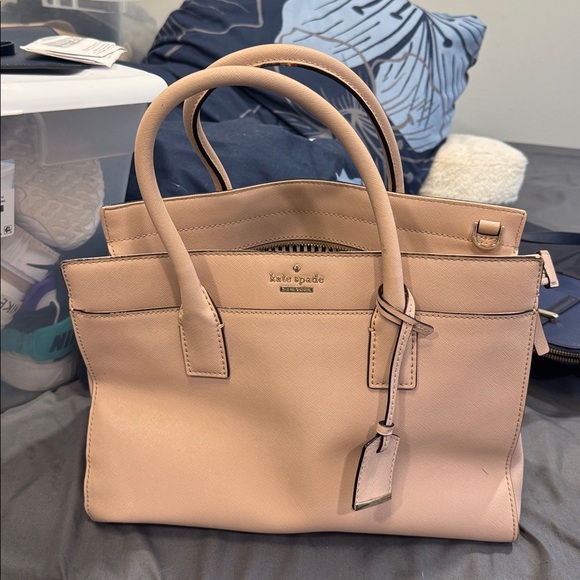 Kate Spade Beige Satchel Bag